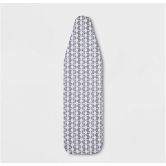 NEW Threshold IRONING IRON BOARD COVER Padded Black White Standard 53.5x14.25x2 - Picture 1 of 8